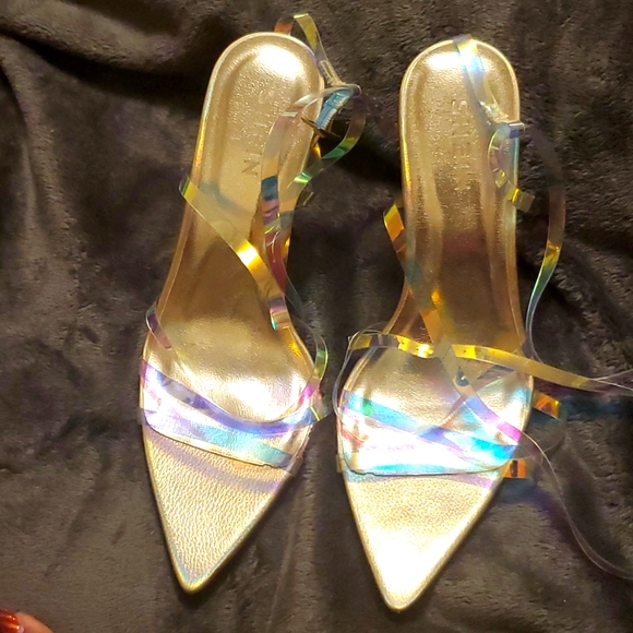 Iridescent heels new - Picture 2 of 3